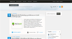 Desktop Screenshot of blog.chainsdev.com